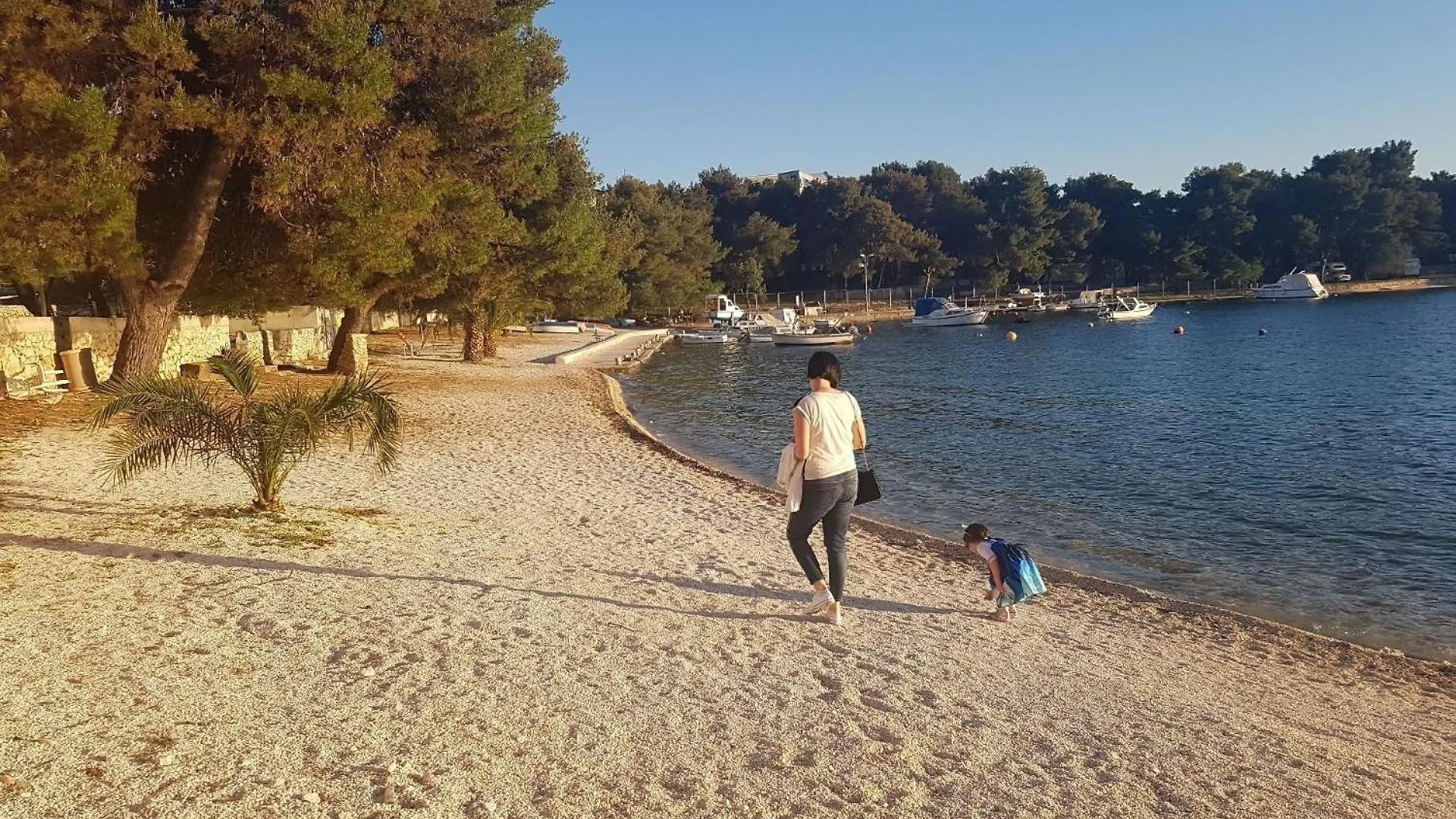 Lägenhet Wohnung Mit Blick Auf Das Wasser Trogir Kroatien